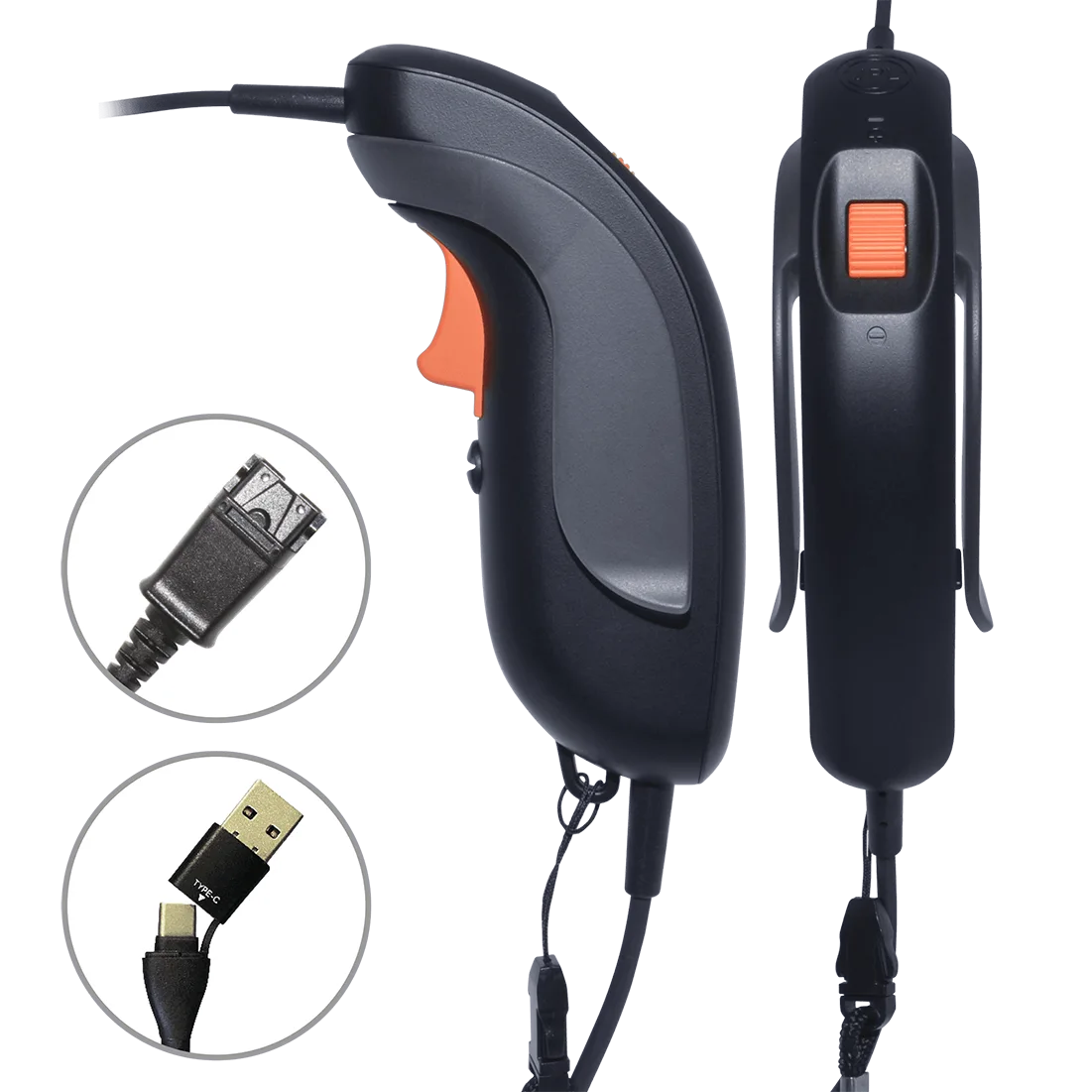 JPL Scout 200 Push-to-Talk Trigger Switch Headset Adapter