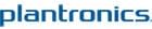 The image showcases the Plantronics Tristar Headset with Noise Cancelling Microphone (H81N) logo, featuring its brand name in lowercase blue letters set against a clean white background. Renowned for its advanced noise-cancelling capabilities, Plantronics represents clarity and innovation.