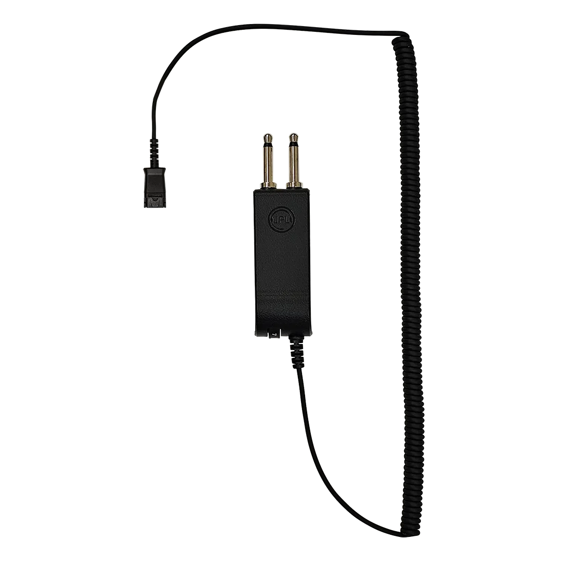 PBX BL-22+P Dual-prong PJ-7 headset adapter - Hands-free convenience for PBX and ACD operators